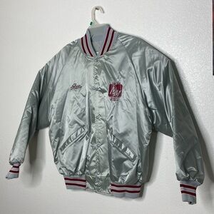 DeLong Men’s Vintage Nylon Bomber Jacket WPL 8936 NWOT